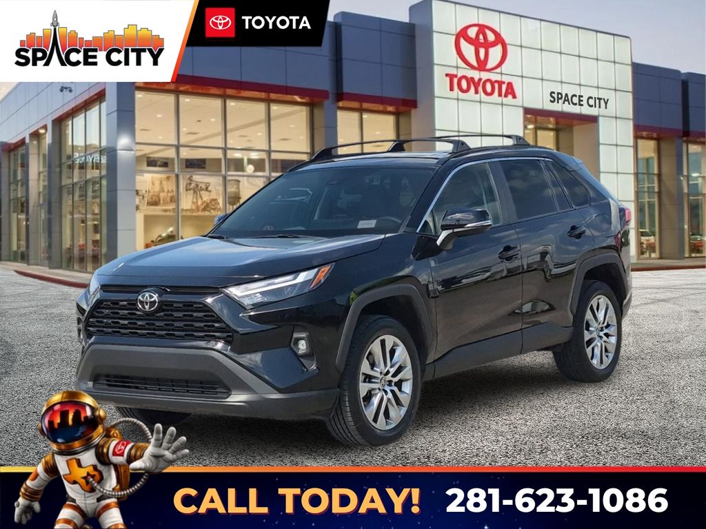 Midnight Black Metallic 2025 Toyota RAV4 SUV / Crossover Front-Wheel Drive 8-Speed Automatic