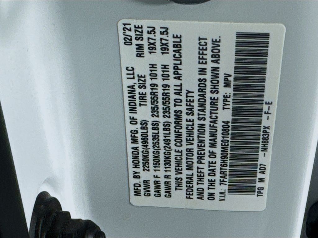 Used Car 2021 Honda Cr-v Hybrid  Touring For Sale Under $35,000 In Austin, Texas