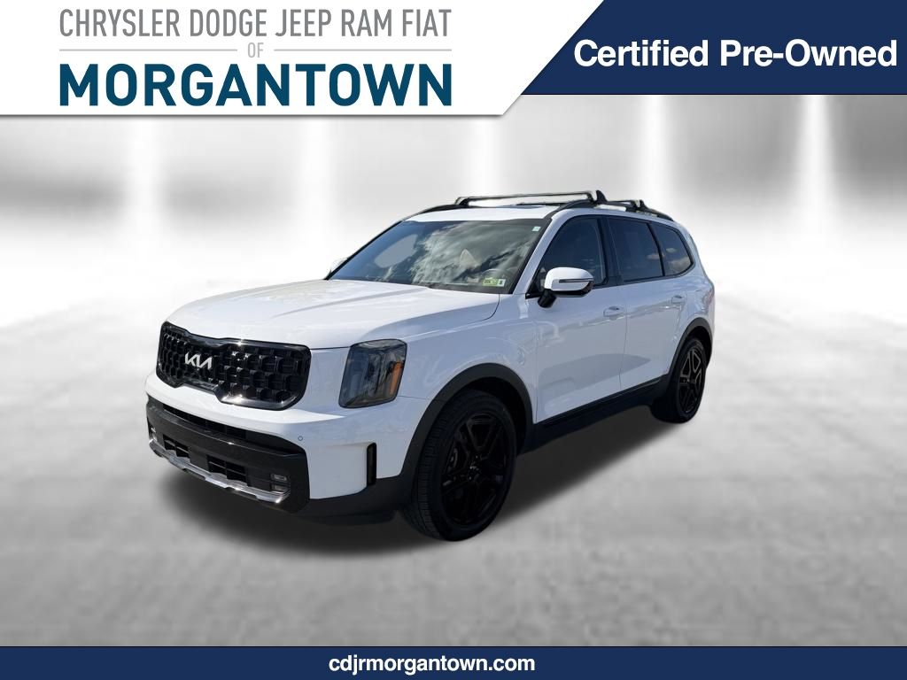 Glacial White Pearl 2024 Kia Telluride SUV / Crossover All-Wheel Drive 8-Speed Automatic