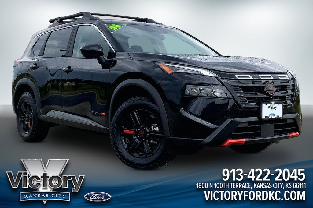Super Black 2026 Nissan Rogue SUV / Crossover All-Wheel Drive Continuously Variable Transmission