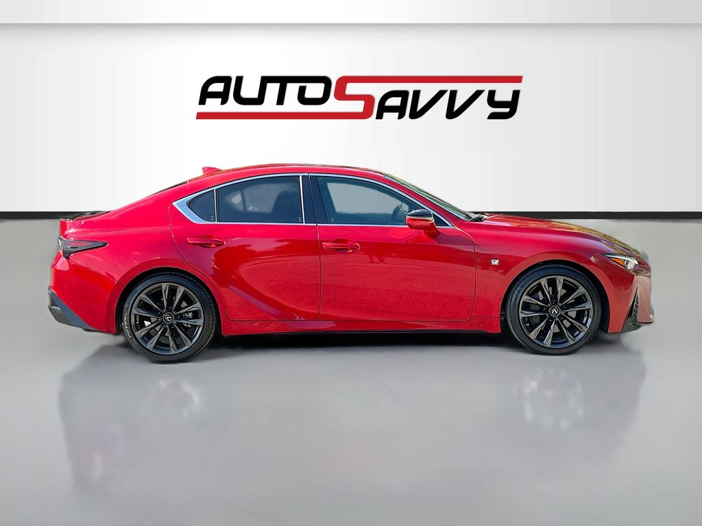 2021 Lexus IS 350 F SPORT Red at Emmons Autoplex