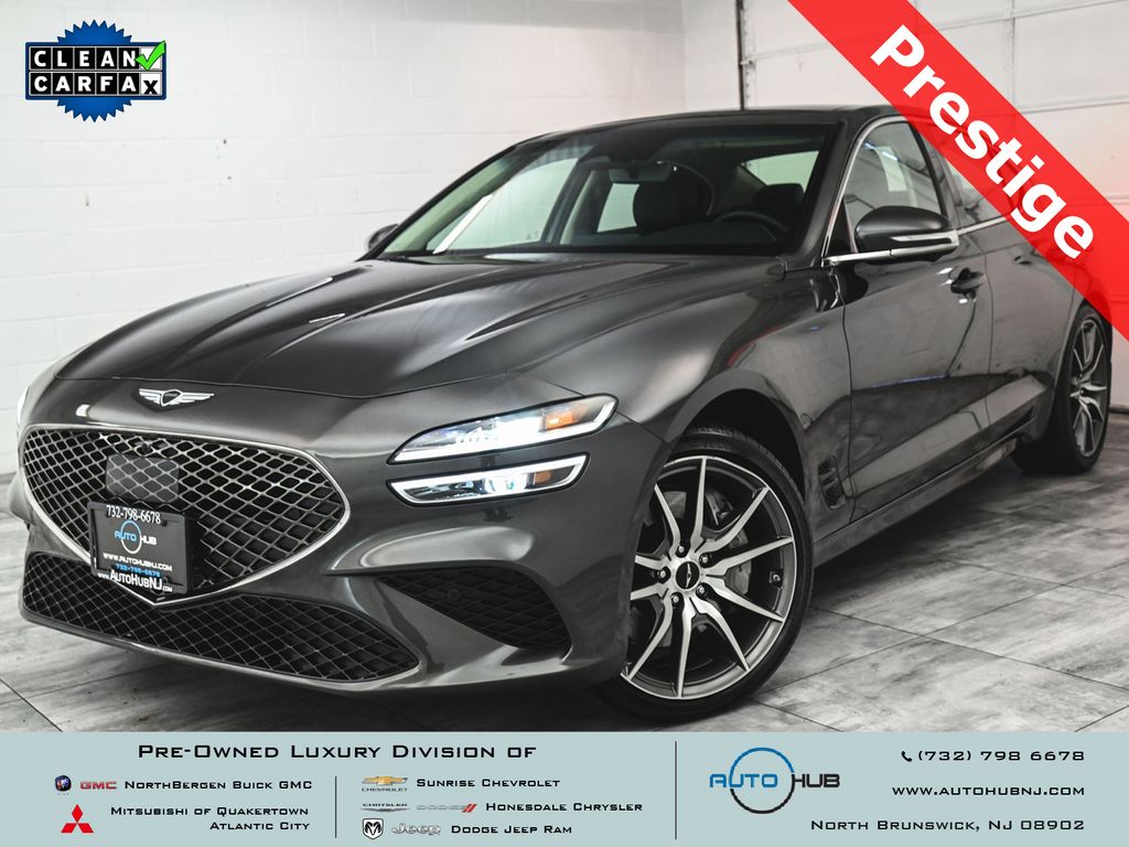 Makalu Gray 2026 Genesis G70 2.5T Prestige AWD Sedan All-Wheel Drive 8-Speed Automatic