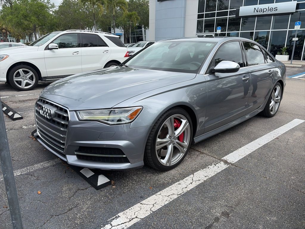Tornado Gray Metallic 2018 Audi S6 4.0T quattro Prestige Sedan AWD Sedan All-Wheel Drive 7-Speed Automatic