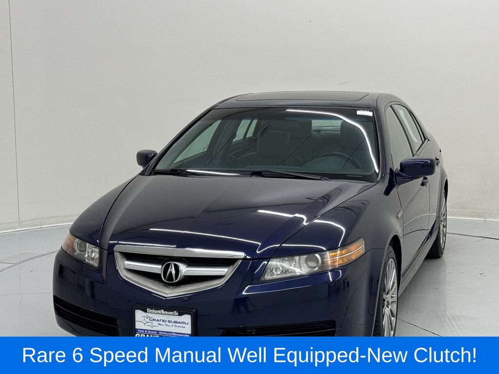 Royal Blue Pearl 2006 Acura TL Sedan Front-Wheel Drive 6-Speed Manual