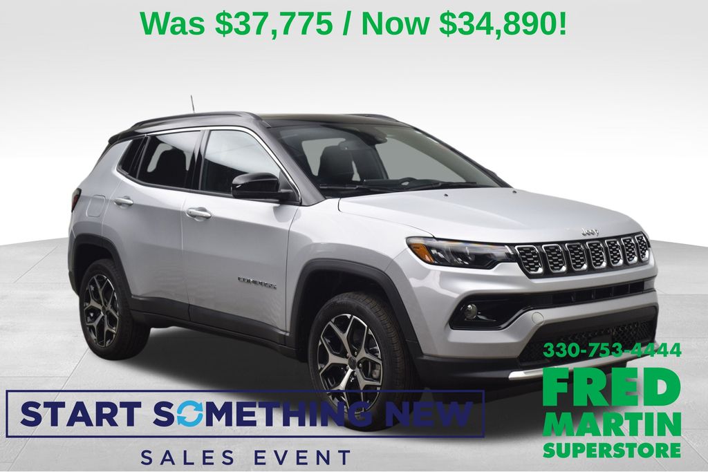new 2026 Jeep Compass car, priced at $34,890
