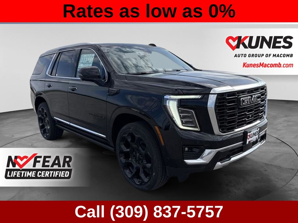 Onyx Black 2026 GMC Yukon SUV / Crossover Four-Wheel Drive 