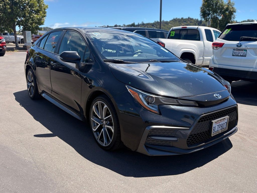 Used 2020 Toyota Corolla SE with VIN JTDS4RCEXLJ010638 for sale in San Rafael, CA