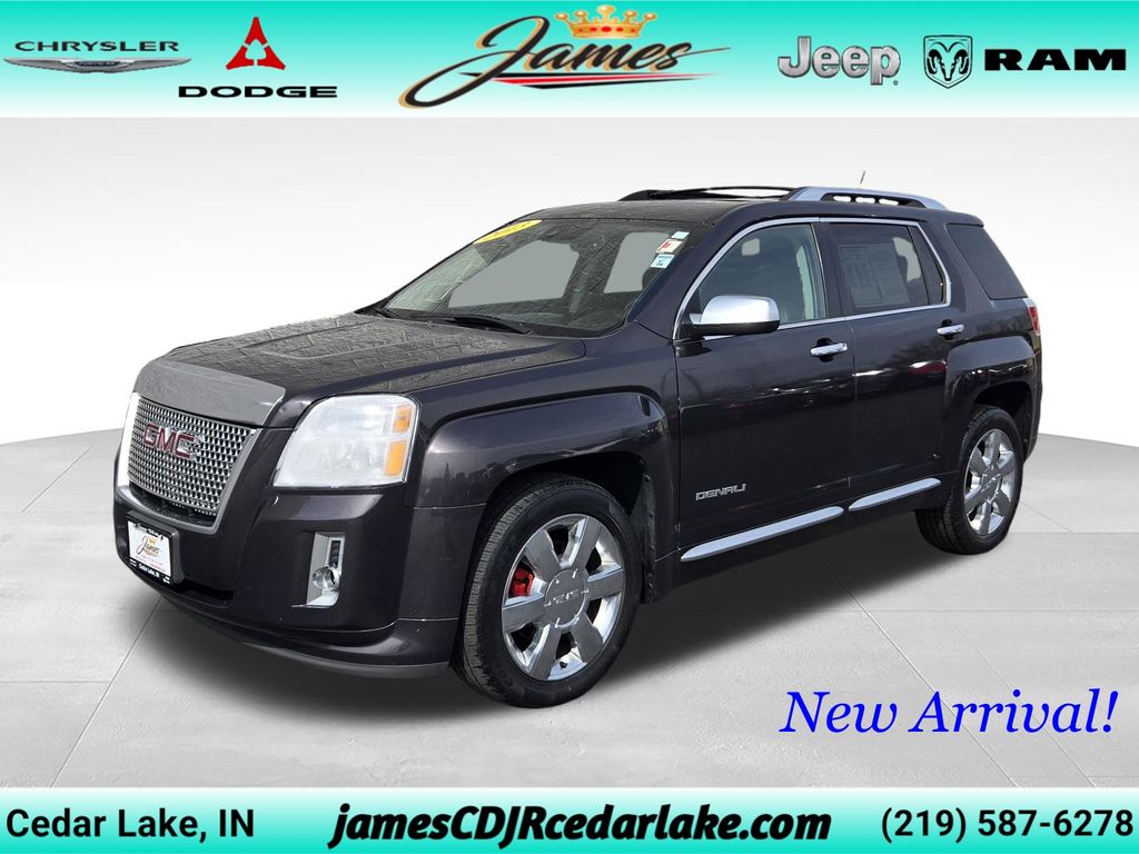 Gray (Iridium Metallic) 2013 GMC Terrain Denali AWD SUV / Crossover All-Wheel Drive 6-Speed Automatic