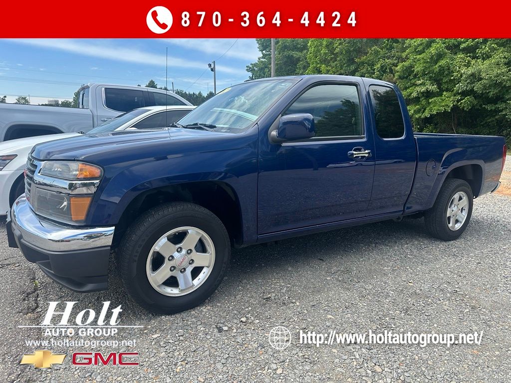 Navy Blue 2012 GMC Canyon SLE1 Ext. Cab Pickup Truck 4X2 4-Speed Automatic Overdrive