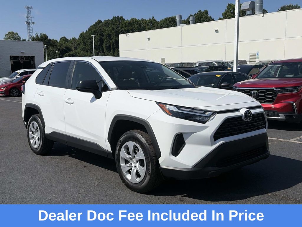 Ice Cap 2025 Toyota RAV4 SUV / Crossover Front-Wheel Drive 8-Speed Automatic