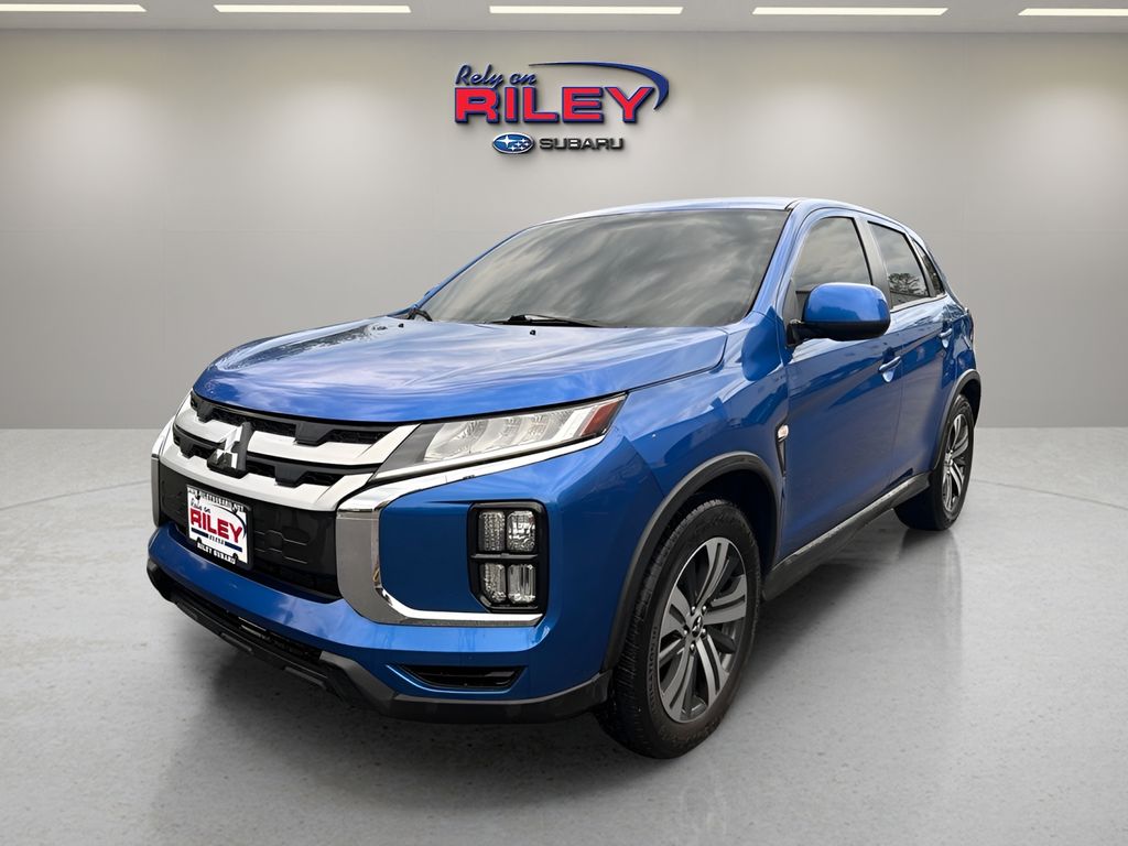 Blue 2020 Mitsubishi Outlander Sport SUV / Crossover Front-Wheel Drive Continuously Variable Transmission