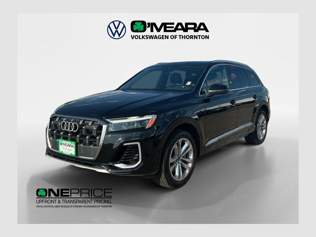Mythos Black Metallic 2025 Audi Q7 SUV / Crossover All-Wheel Drive 8-Speed Automatic