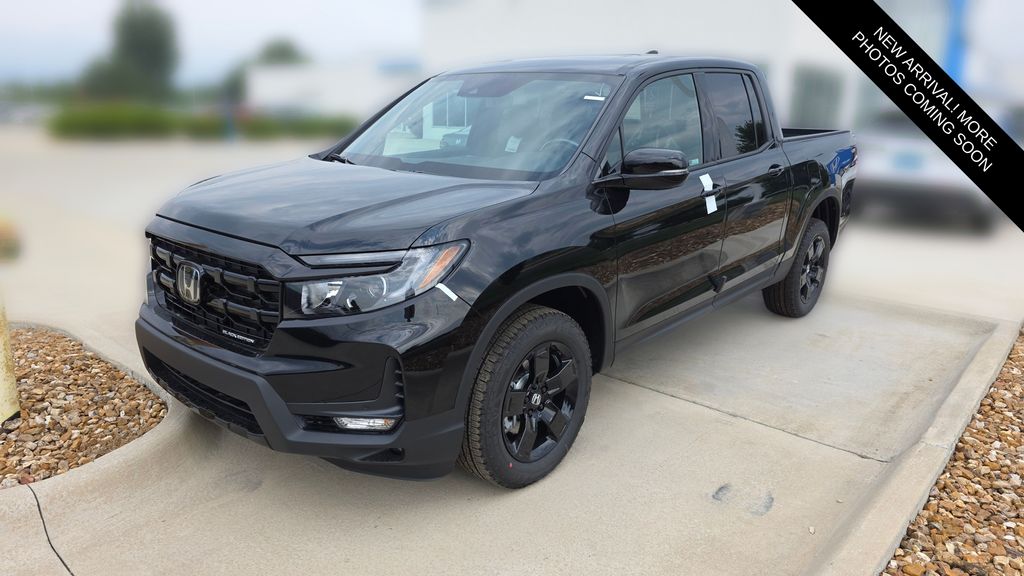 Crystal Black Pearl 2026 Honda Ridgeline Pickup Truck All-Wheel Drive 9-Speed Automatic