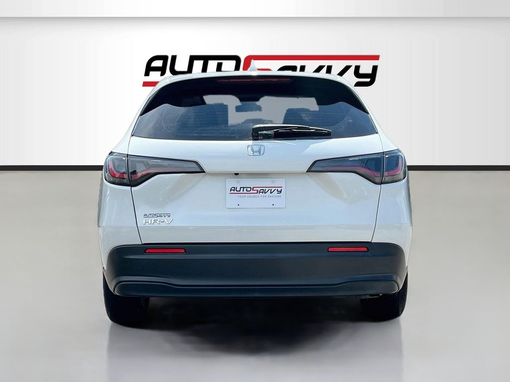 2023 Honda HR-V LX White at Central Houston Nissan