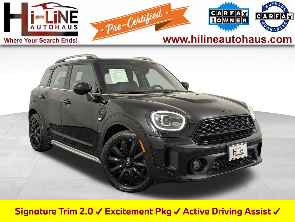 Midnight Black 2023 MINI Countryman Cooper S ALL4 AWD SUV / Crossover All-Wheel Drive 8-Speed Automatic