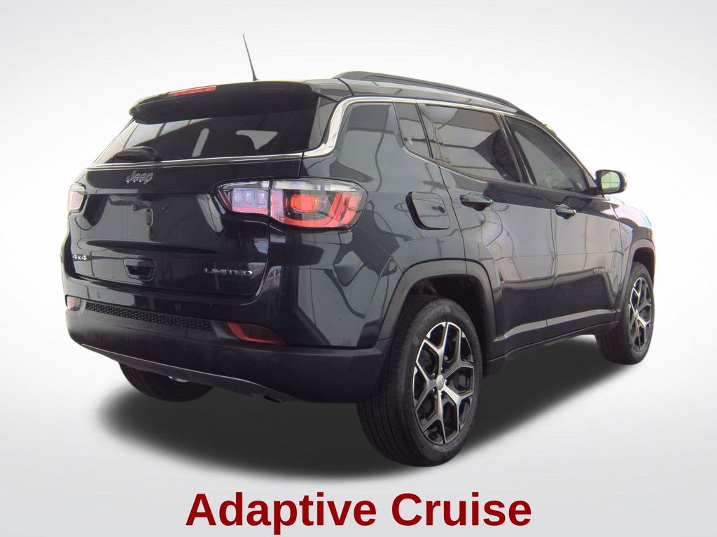 2024 Fathom Blue Pearlcoat Jeep Compass Limited 4X4 SUV