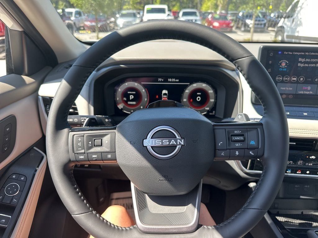 2025 Everest White Pearl Nissan Rogue SL FWD SUV