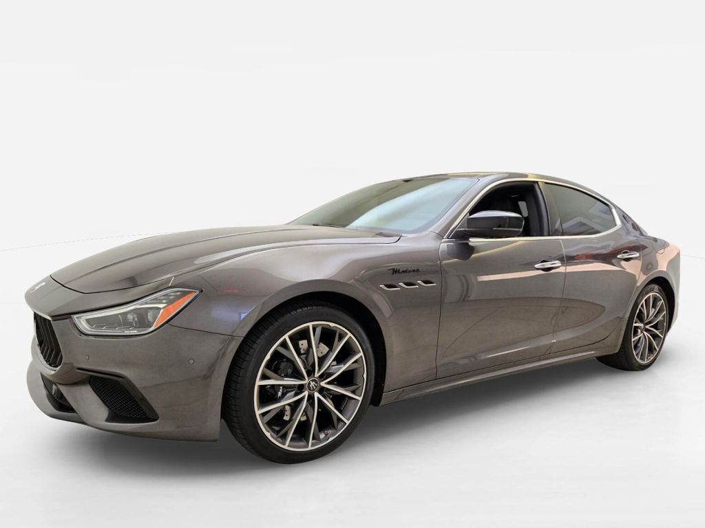 Gray 2024 Maserati Ghibli Sedan All-Wheel Drive 8-Speed Automatic