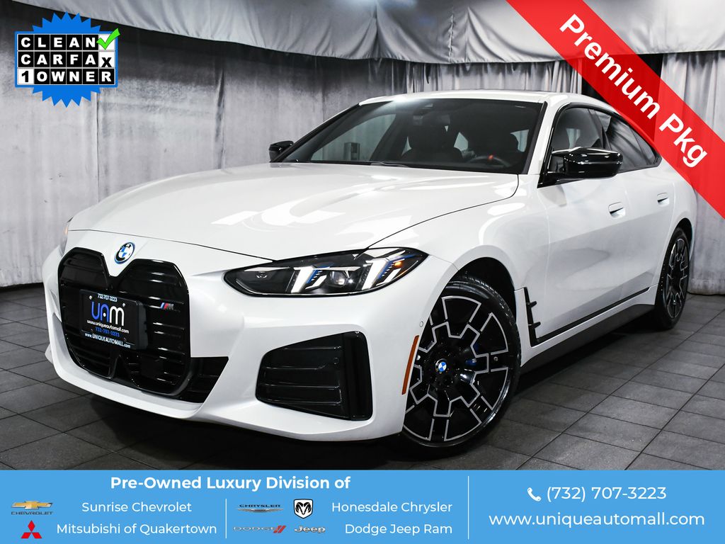Mineral White Metallic 2025 BMW i4 Sedan All-Wheel Drive Automatic