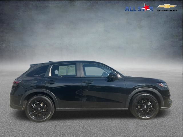 Crystal Black Pearl 2024 Honda HR-V SUV / Crossover Front-Wheel Drive Continuously Variable Transmission