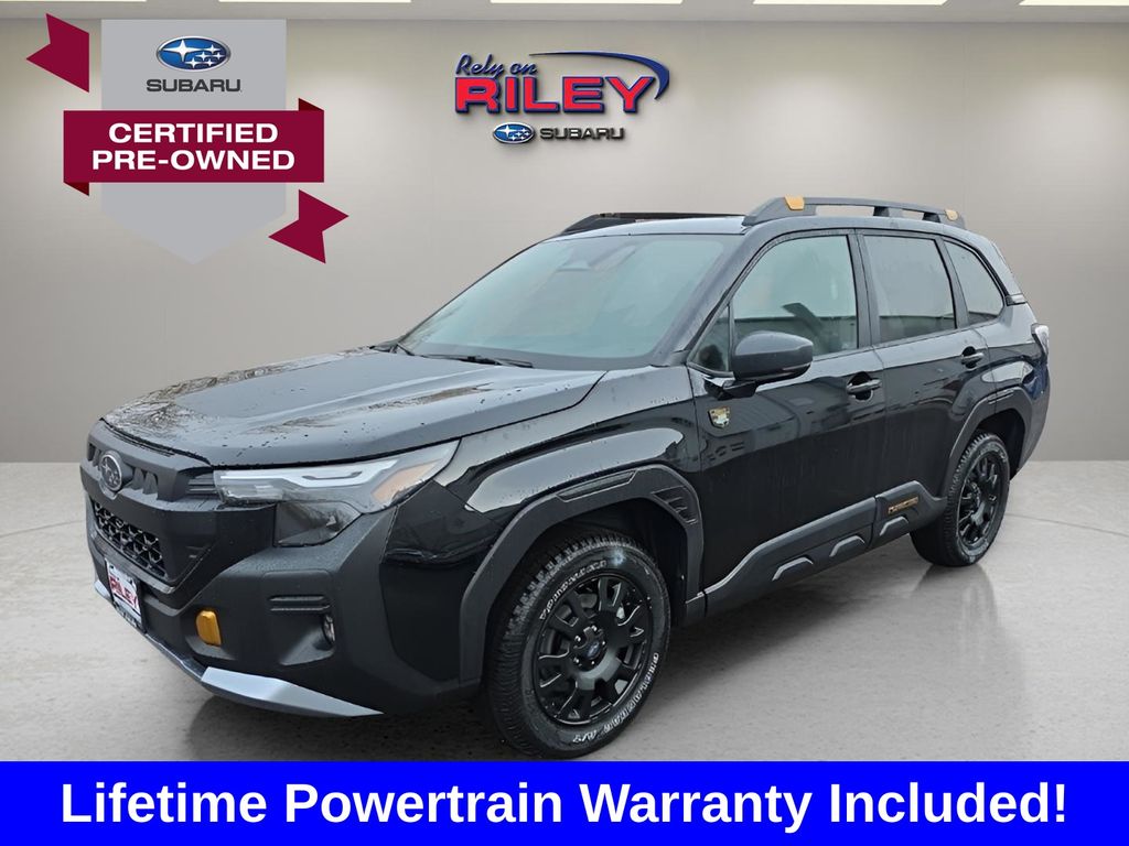 Crystal Black Silica 2026 Subaru Forester SUV / Crossover All-Wheel Drive Continuously Variable Transmission