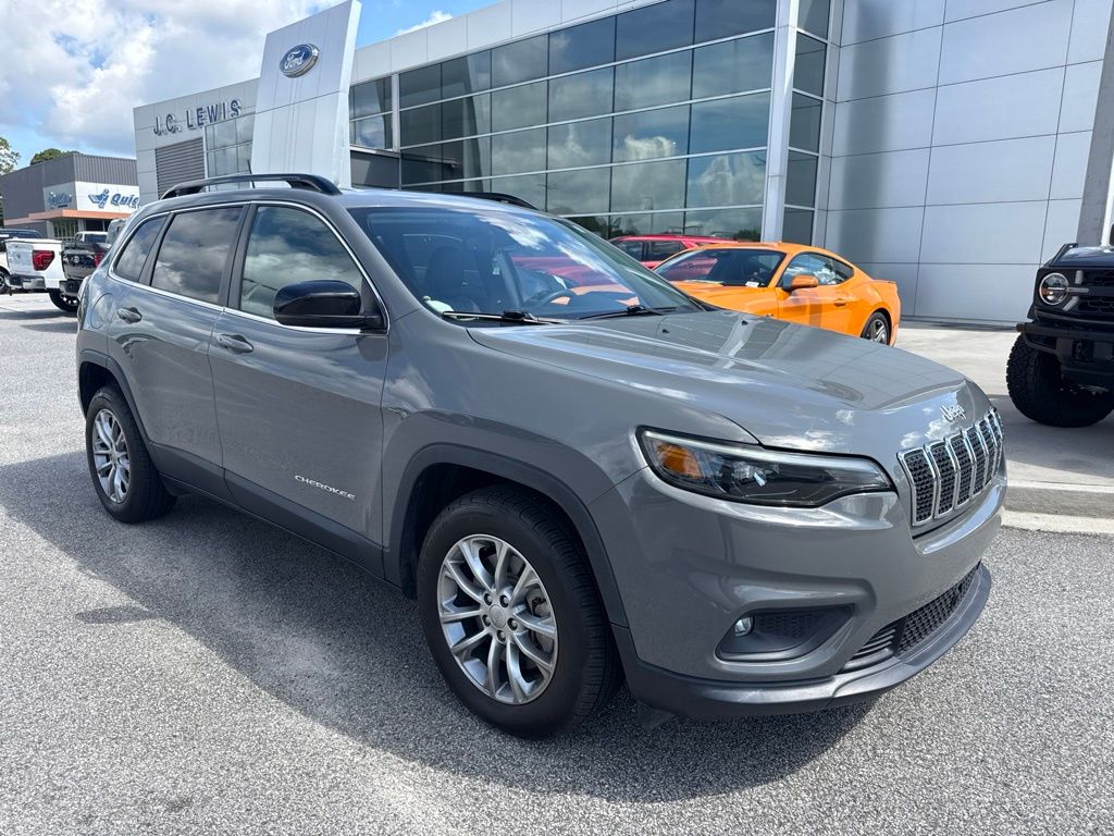 Sting-Gray Clearcoat 2022 Jeep Cherokee SUV / Crossover Front-Wheel Drive 9-Speed Automatic