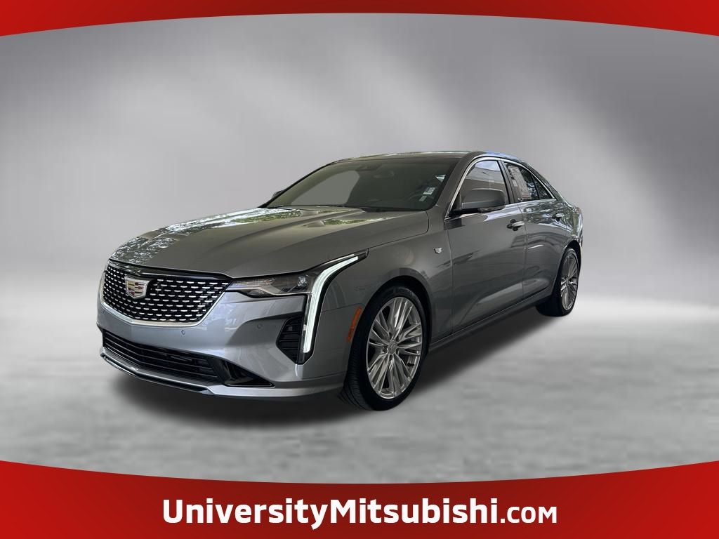 Argent Silver Metallic 2026 Cadillac CT4 Sedan Rear-Wheel Drive 8-Speed Automatic