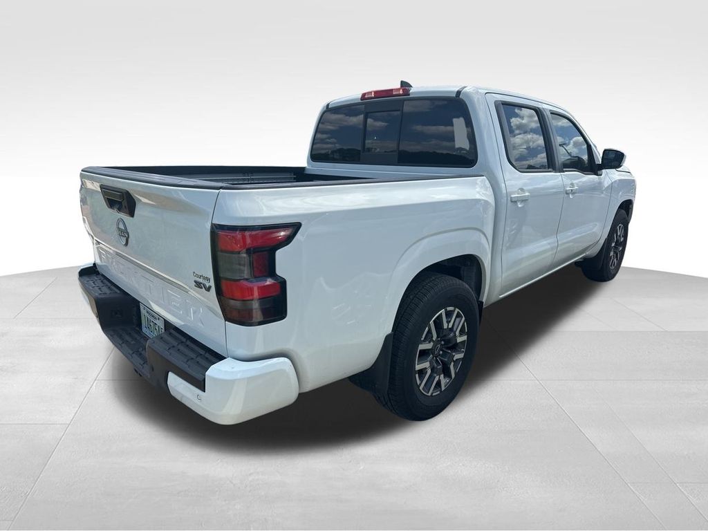 2022 Glacier White Nissan Frontier SV RWD Truck