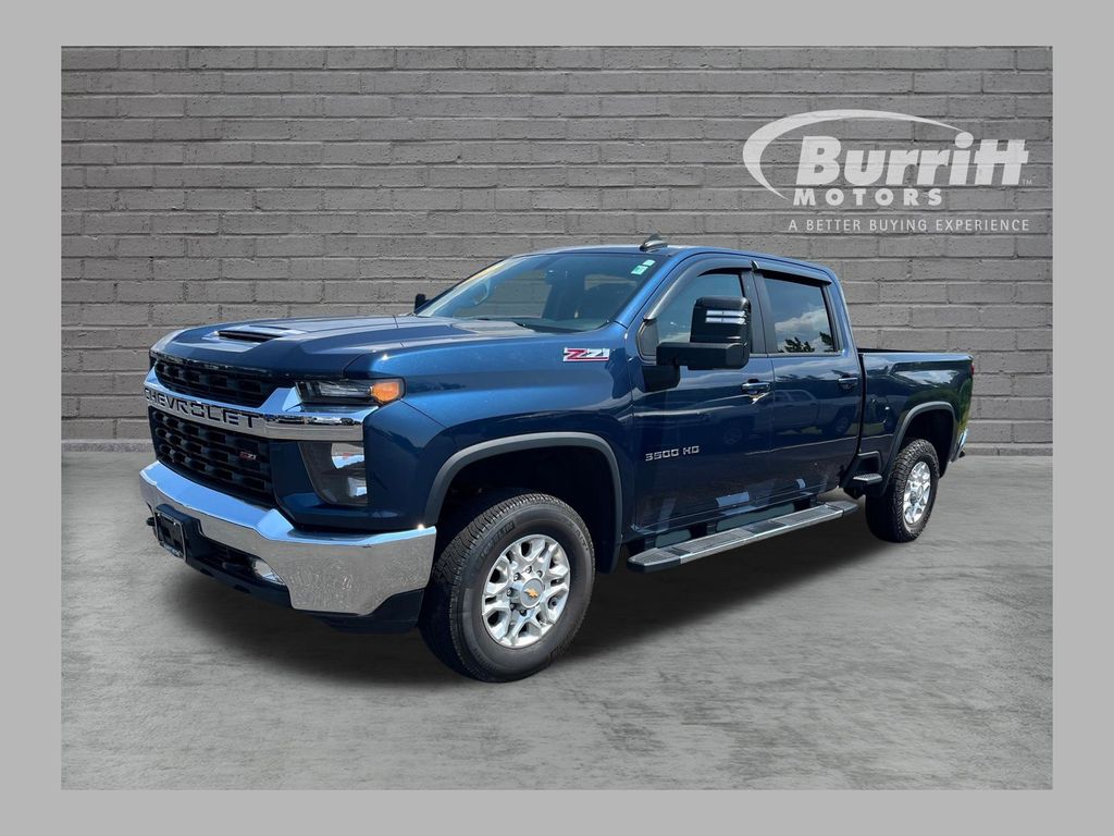 Northsky Blue Metallic 2023 Chevrolet Silverado 3500HD Pickup Truck Four-Wheel Drive 6-Speed Automatic