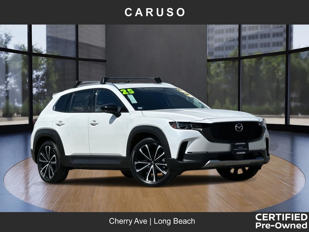 White (Wind Chill Pearl) 2025 Mazda CX-50 2.5 Turbo Premium AWD SUV / Crossover All-Wheel Drive 6-Speed Automatic