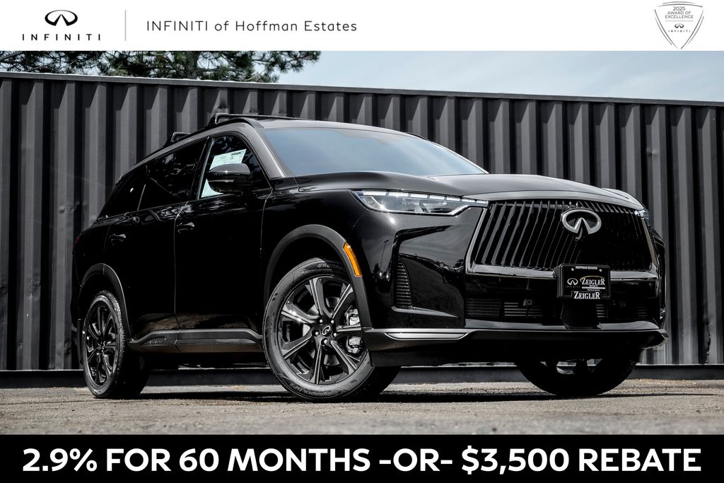 2T Mineral Black 2027 INFINITI QX60 Autograph AWD SUV / Crossover All-Wheel Drive 9-Speed Automatic
