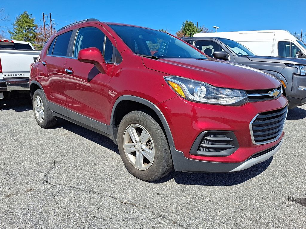 Cajun Red Tintcoat 2019 Chevrolet Trax LT AWD SUV / Crossover All-Wheel Drive 6-Speed Automatic