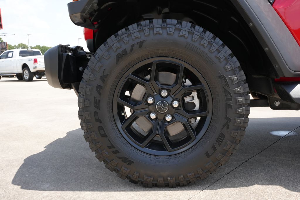 2024 Jeep Wrangler Sport Red at Bravo Nissan