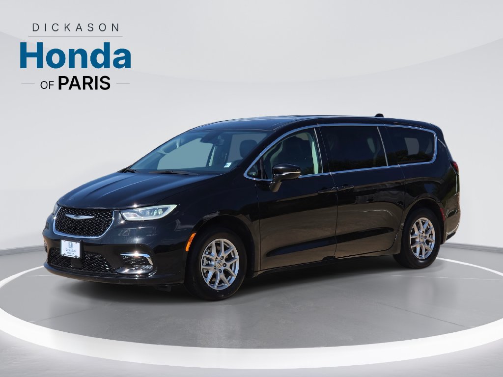 Diamond Black 2024 Chrysler Pacifica Minivan Front-Wheel Drive 9-Speed Automatic