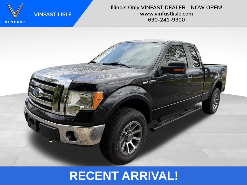 Black Clearcoat 2009 Ford F-150 FX4 SuperCab LB 4WD Pickup Truck Four-Wheel Drive 6-Speed Automatic