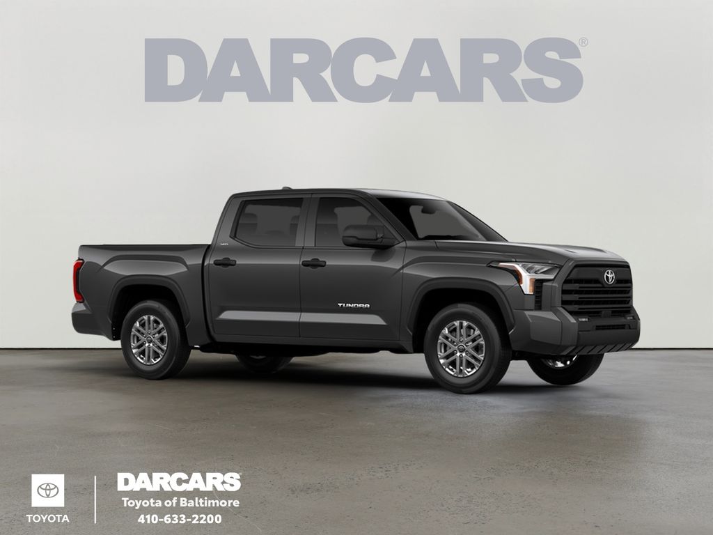 Magnetic Gray Metallic 2026 Toyota Tundra SR5 CrewMax Cab 4WD Pickup Truck Four-Wheel Drive Automatic