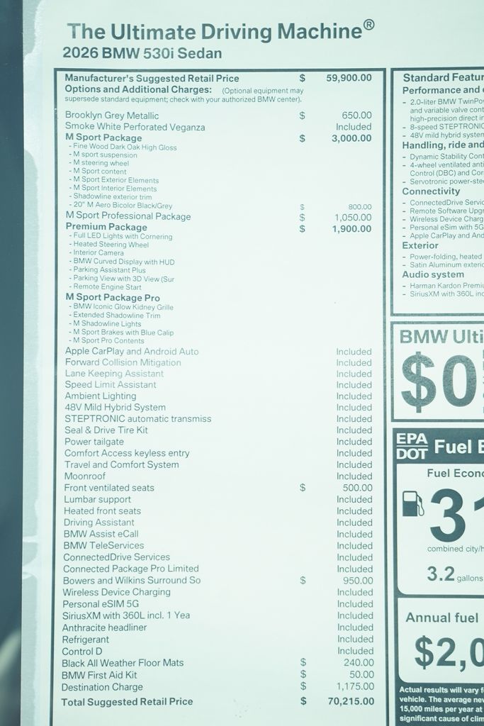 Thumbnail: 2026 BMW 5 Series - 9