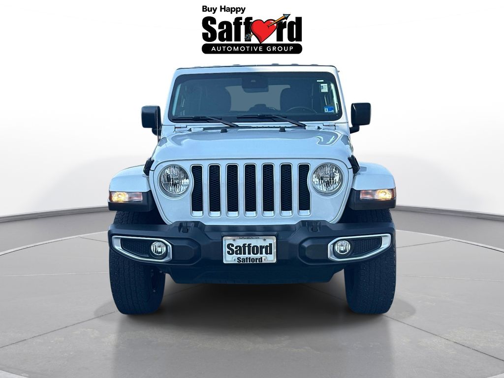 Used 2022 White Jeep Unlimited Sahara image 7