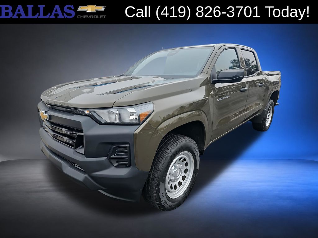 Brown 2023 Chevrolet Colorado Pickup Truck 4X2 8-Speed Automatic