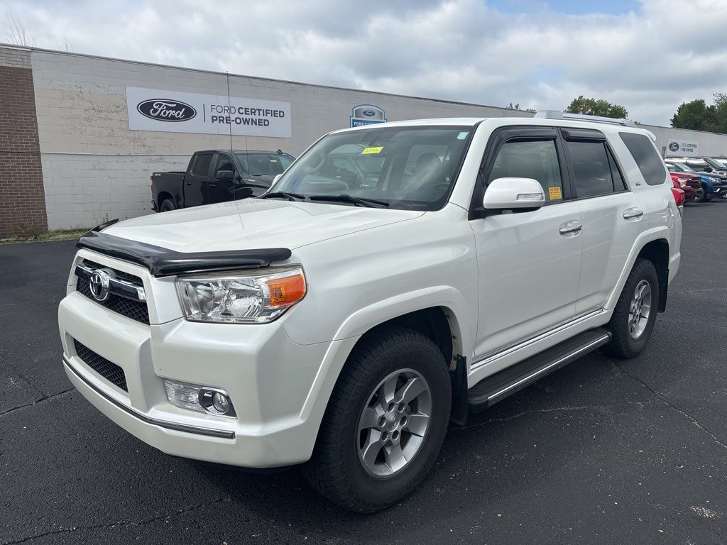 White (Blizzard Pearl) 2010 Toyota 4Runner SR5 V6 4WD SUV / Crossover 5-Speed Automatic Overdrive
