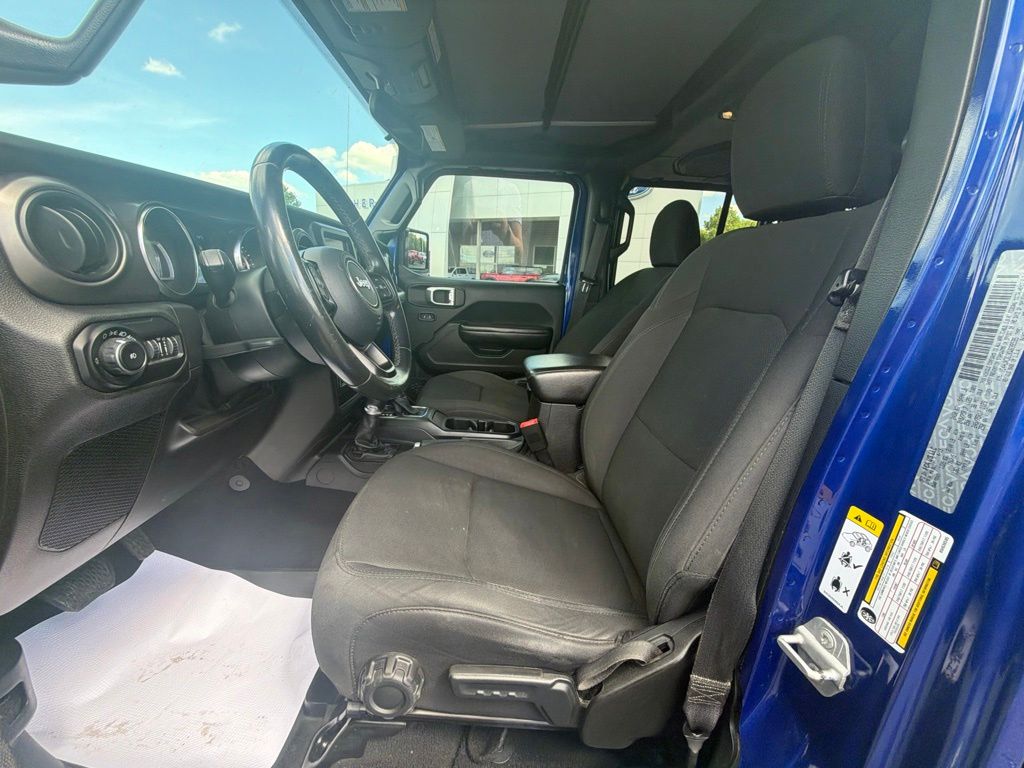 2019 Jeep Wrangler Unlimited Sport S Blue at South Hills CDJR