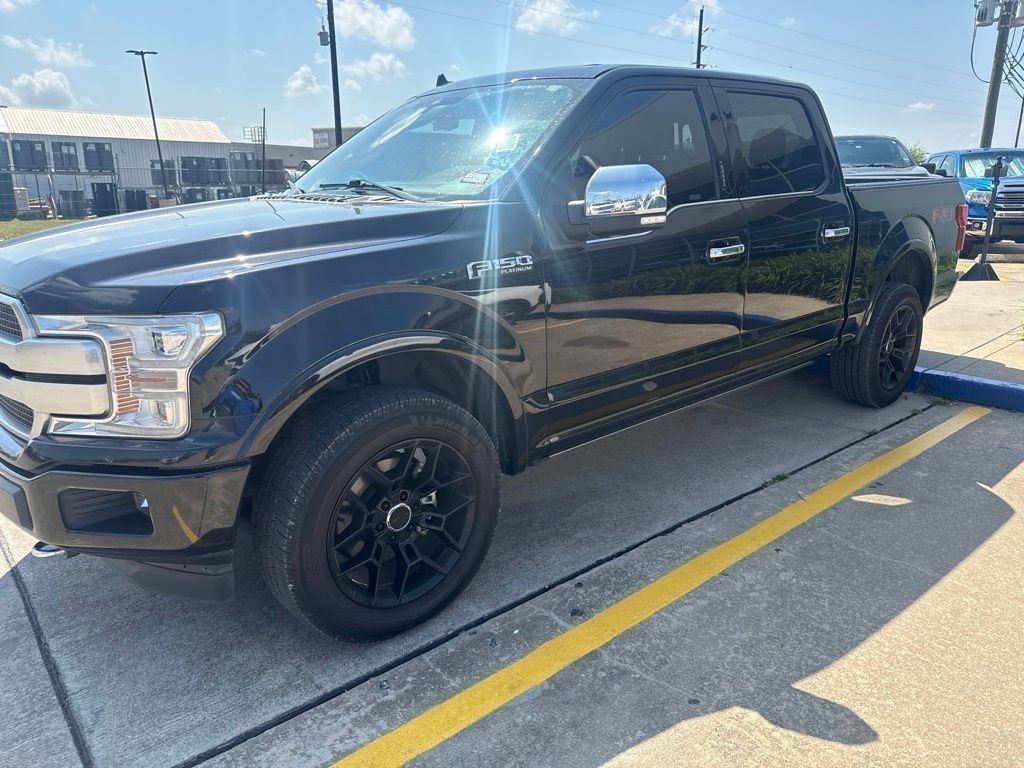 Black Metallic 2019 Ford F-150 Pickup Truck Four-Wheel Drive Automatic