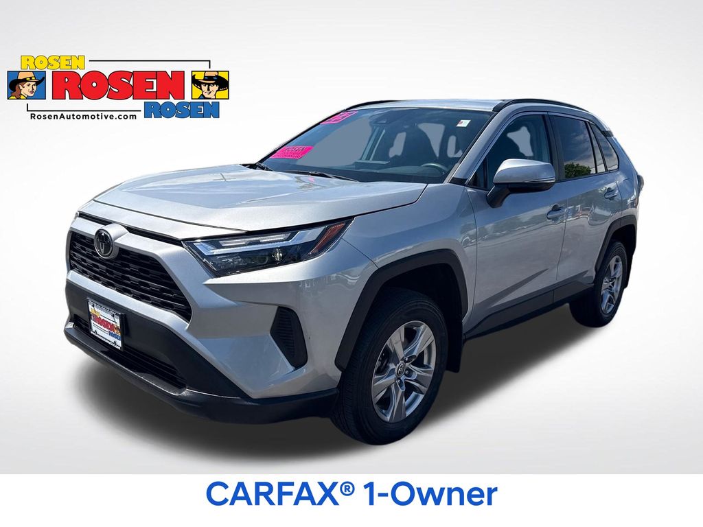Silver Sky Metallic 2023 Toyota RAV4 SUV / Crossover All-Wheel Drive 8-Speed Automatic