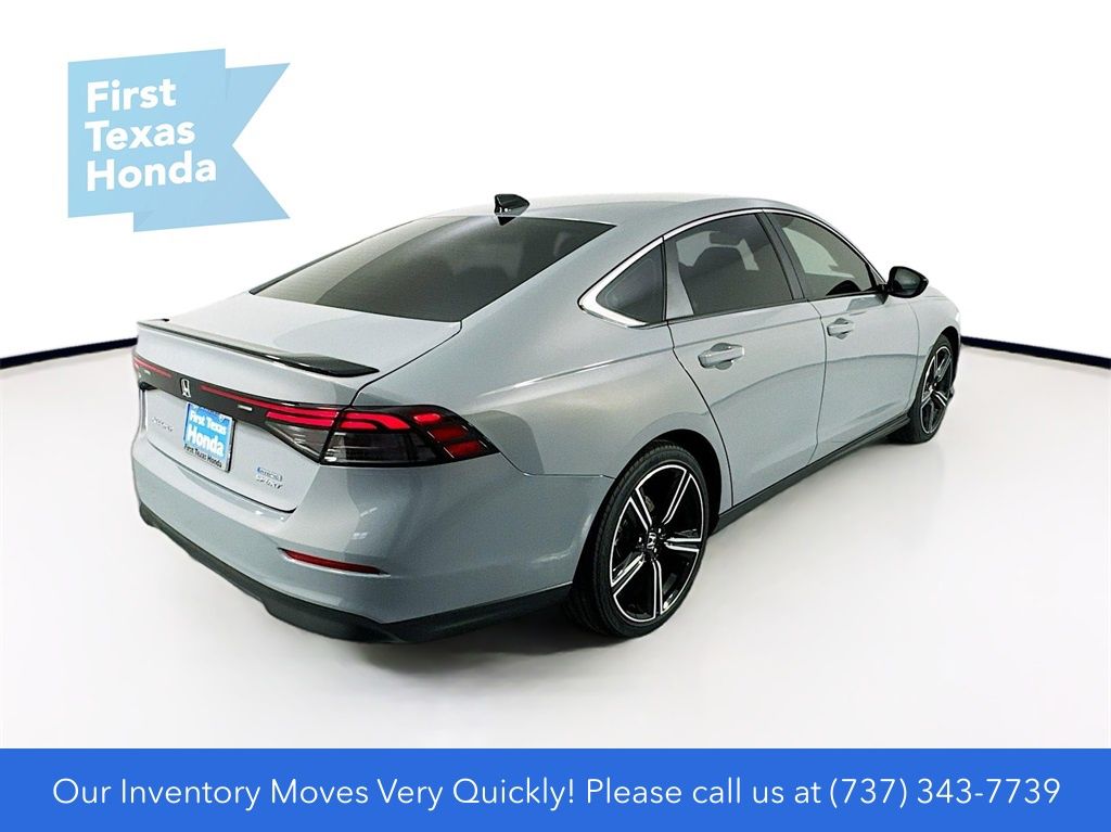 New Car 2025 Honda Accord Hybrid  Sport For Sale Under $35,000 In Austin, Texas