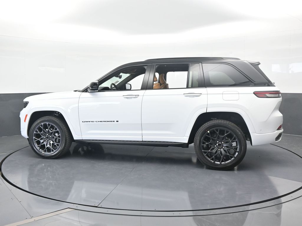 New 2025 Bright White Clearcoat Jeep Summit image 3