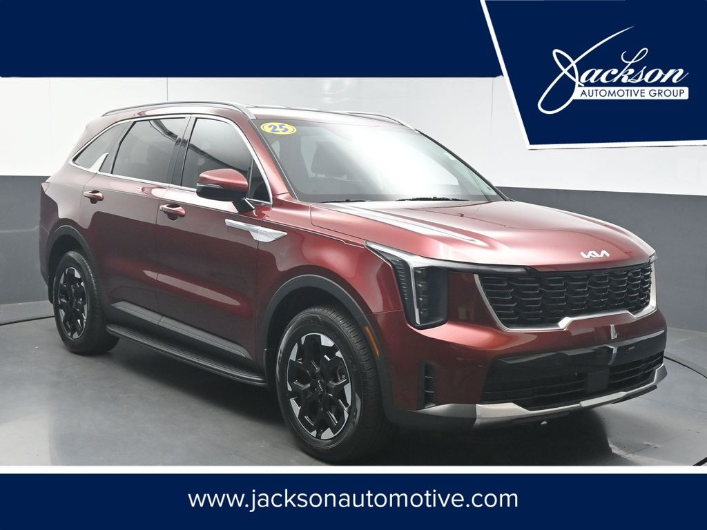 Red 2025 Kia Sorento SUV / Crossover All-Wheel Drive 8-Speed Automatic