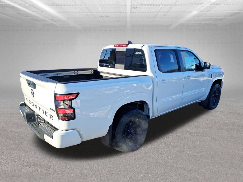 2026 Nissan Frontier SV White at John Sisson Motors