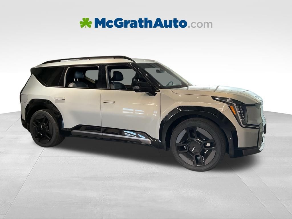 White (Ivory Silver) 2026 Kia EV9 SUV / Crossover All-Wheel Drive 1-Speed Automatic