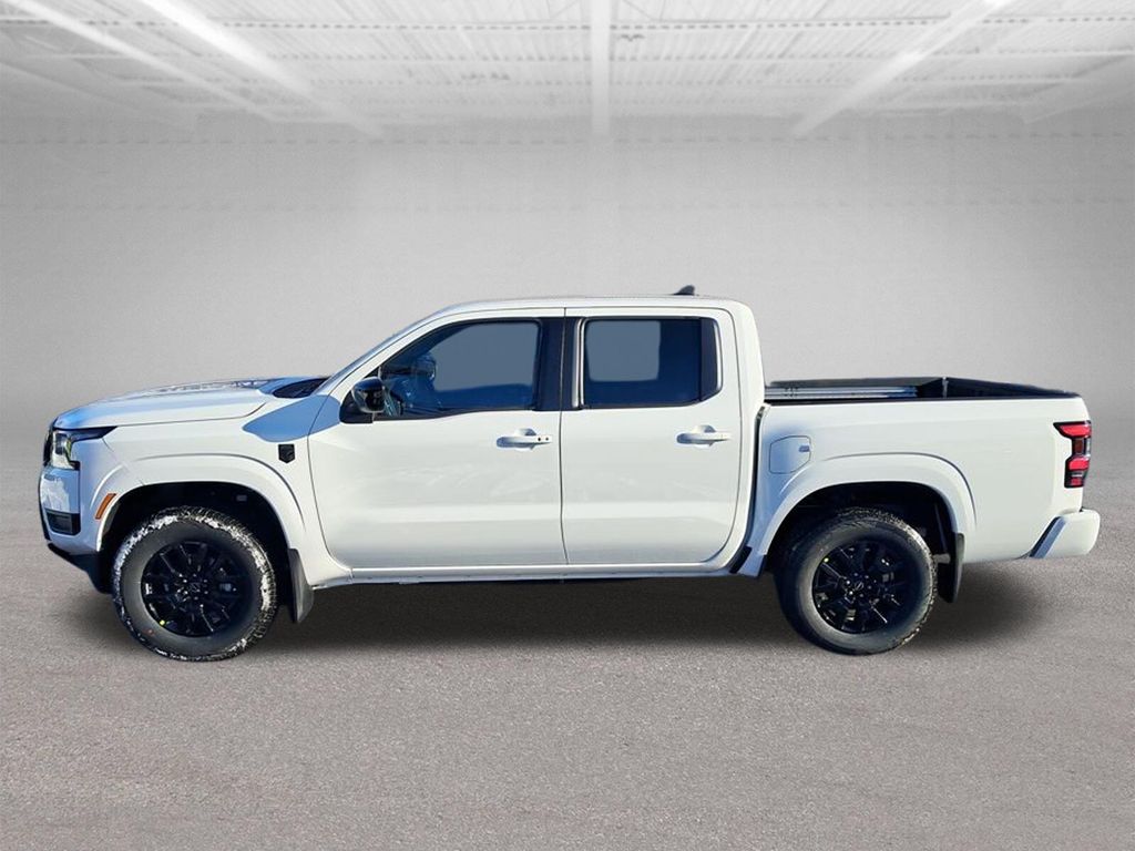 2026 Nissan Frontier SV White at John Sisson Motors