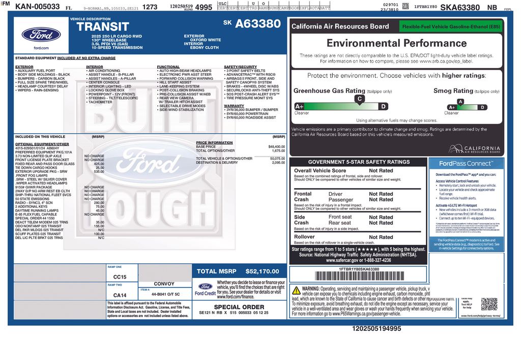 Certified Used 2025 White Ford Base image 5